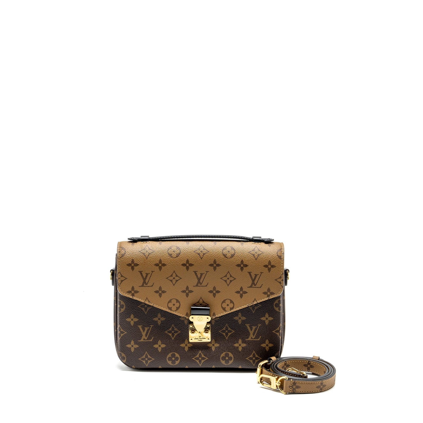 Louis Vuitton Pochette Metis monogram reverse canvas