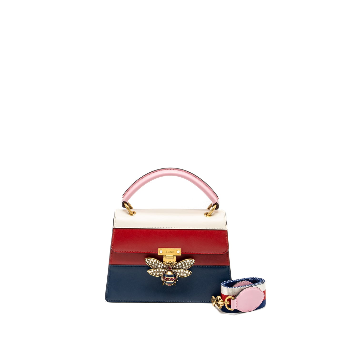 Gucci Queen Margaret tote Purse calfskin multicolour