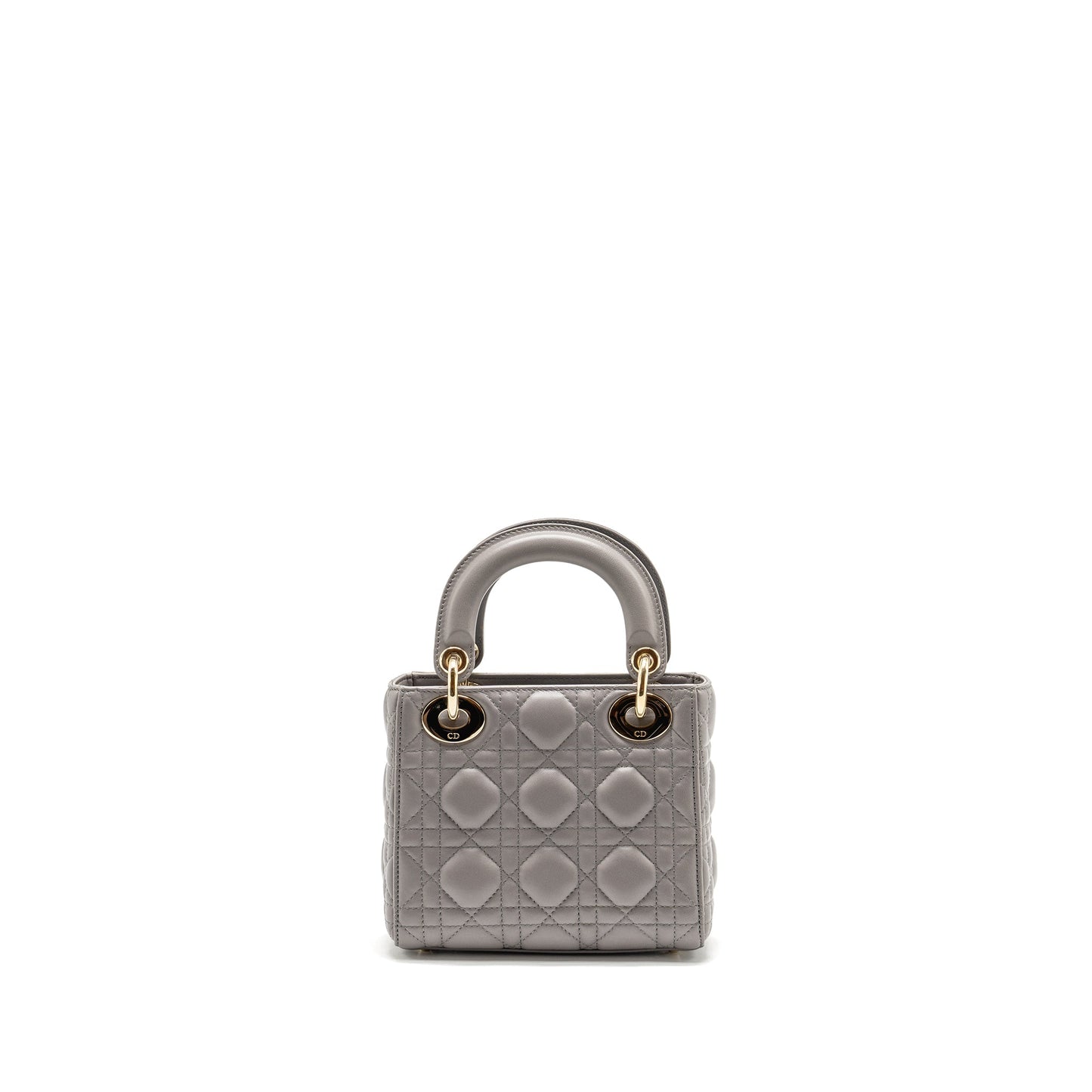Dior Mini Lady Dior Lambskin Grey