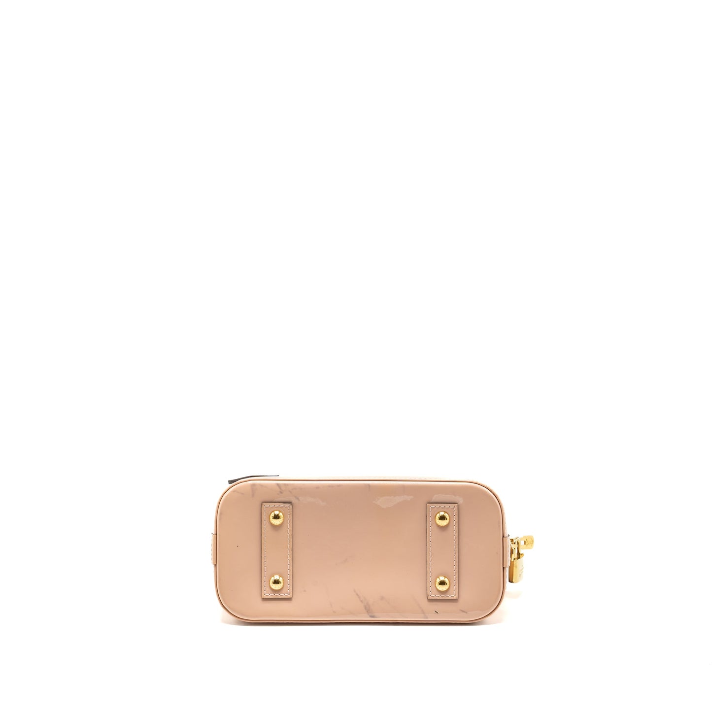 Louis Vuitton Alma patent light pink
