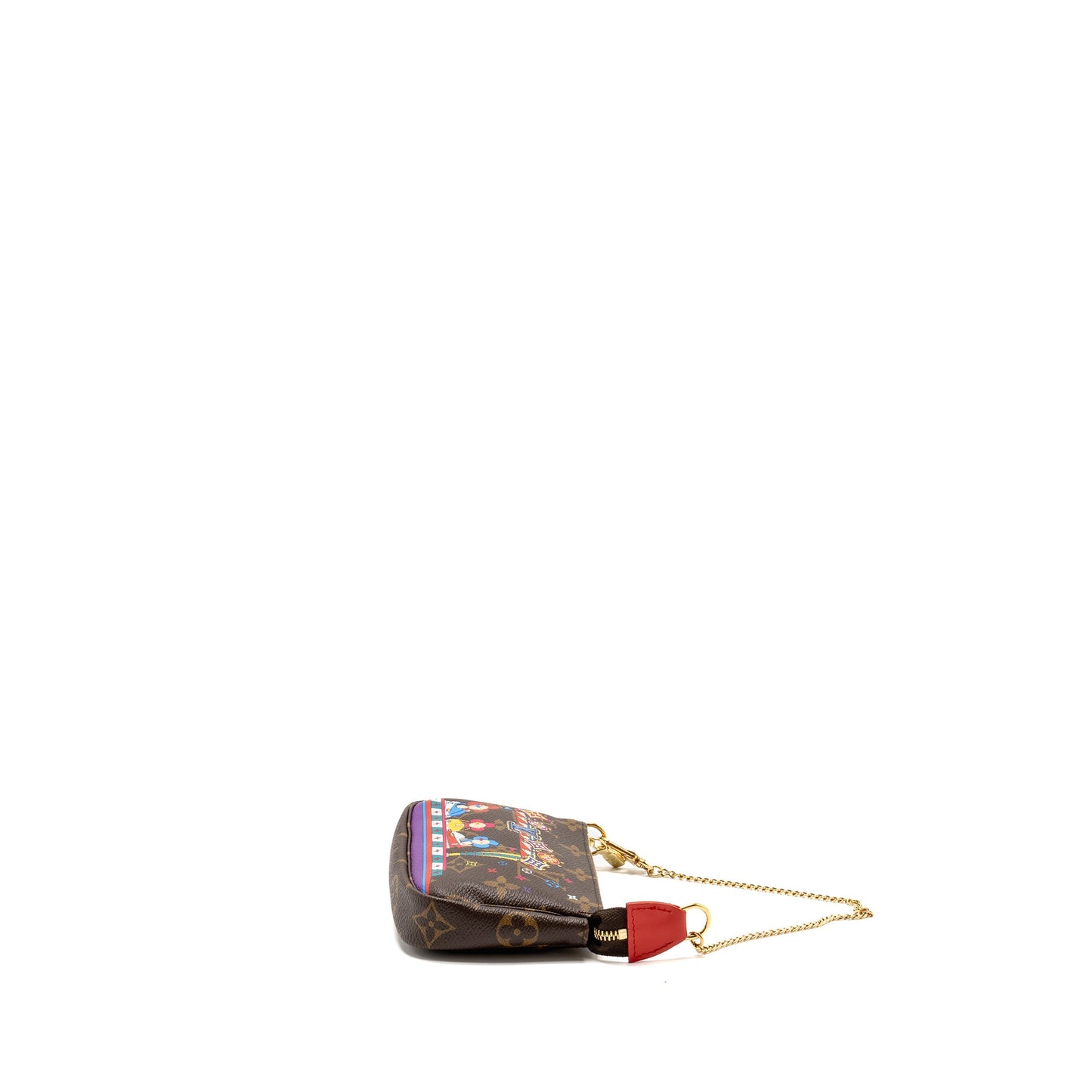 Louis Vuitton 2020 Mini Pochette 2020 Christmas Animation Bumper Cars Monogram Canvas