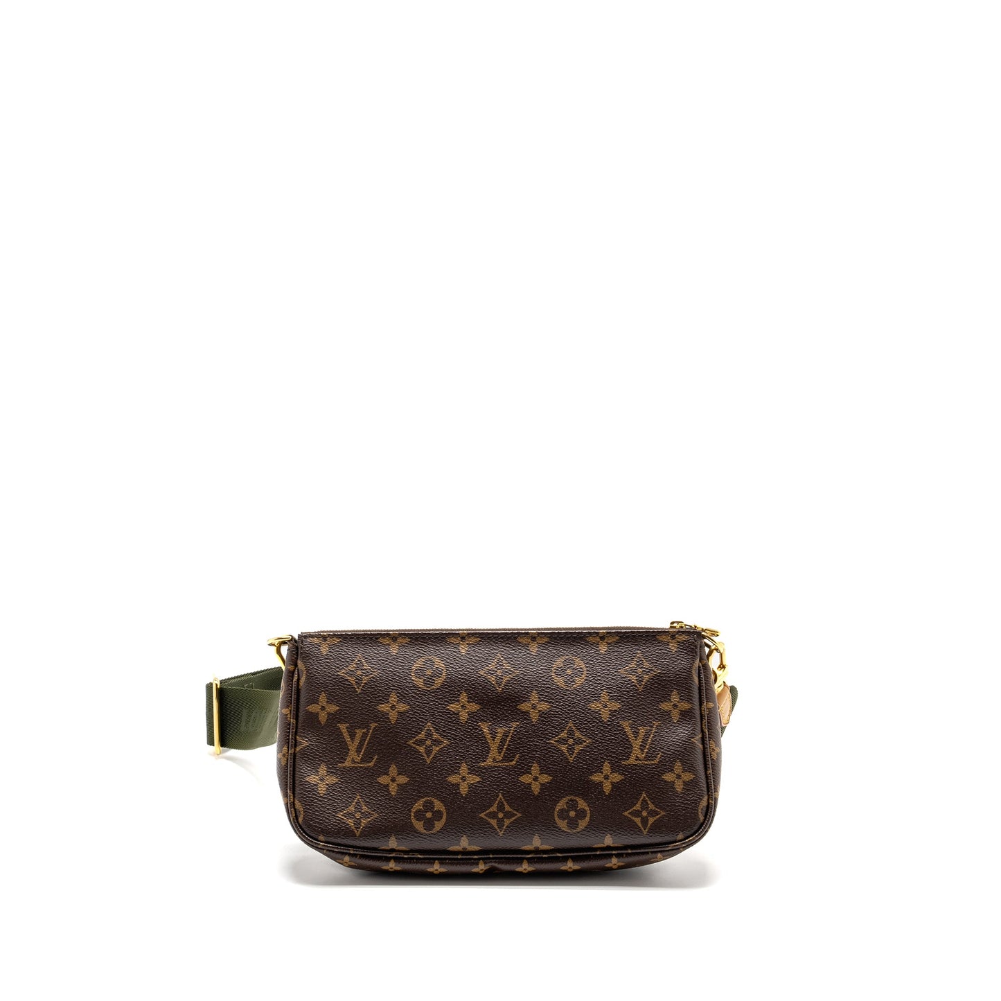 Louis Vuitton Multi Pochette Accessories Monogram Canvas Khaki