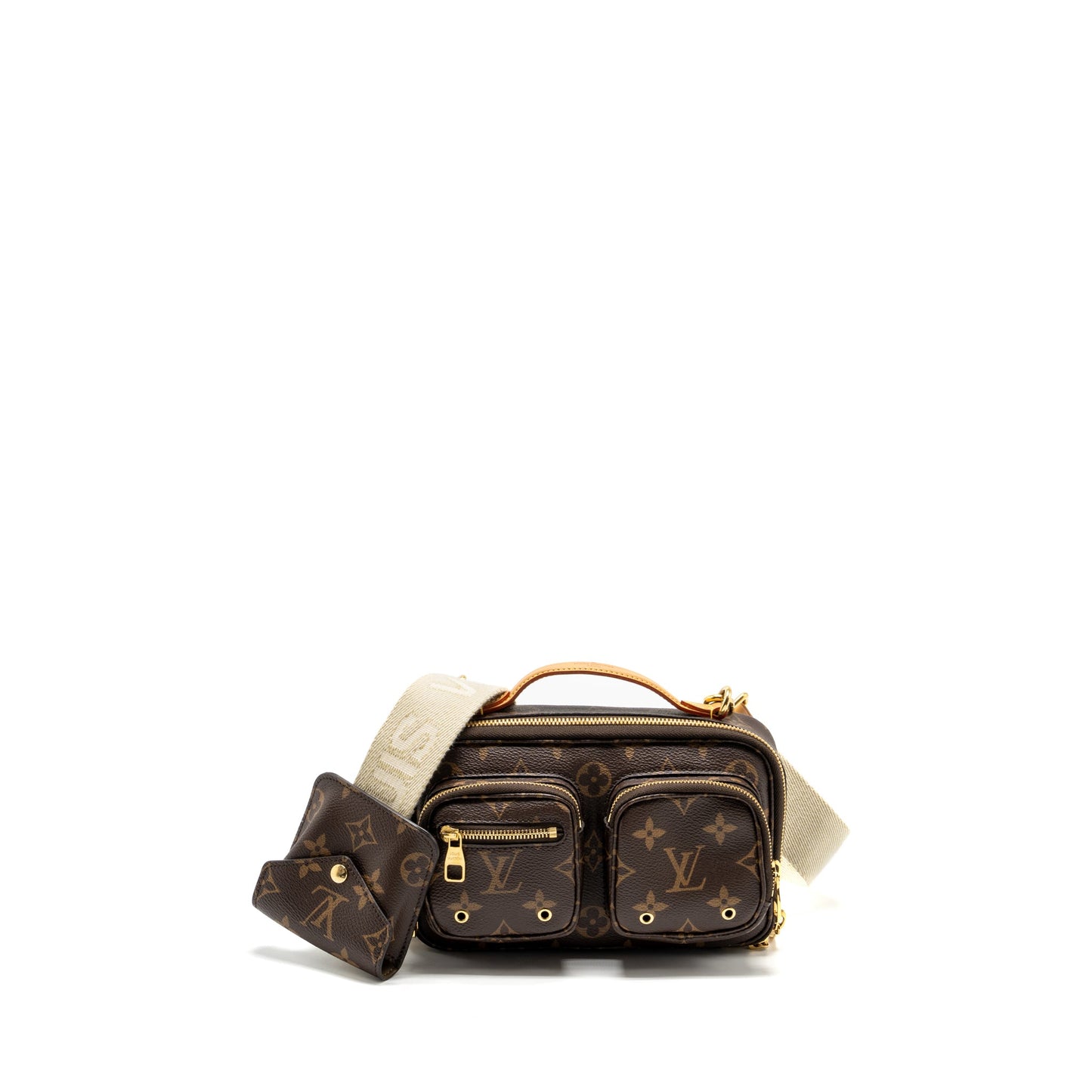Louis Vuitton utility crossbody Purse monogram canvas