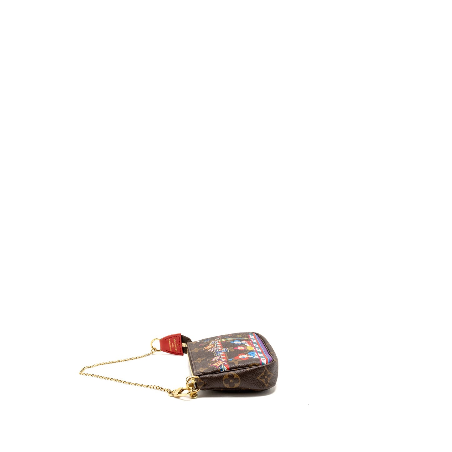 Louis Vuitton 2020 Mini Pochette 2020 Christmas Animation Bumper Cars Monogram Canvas