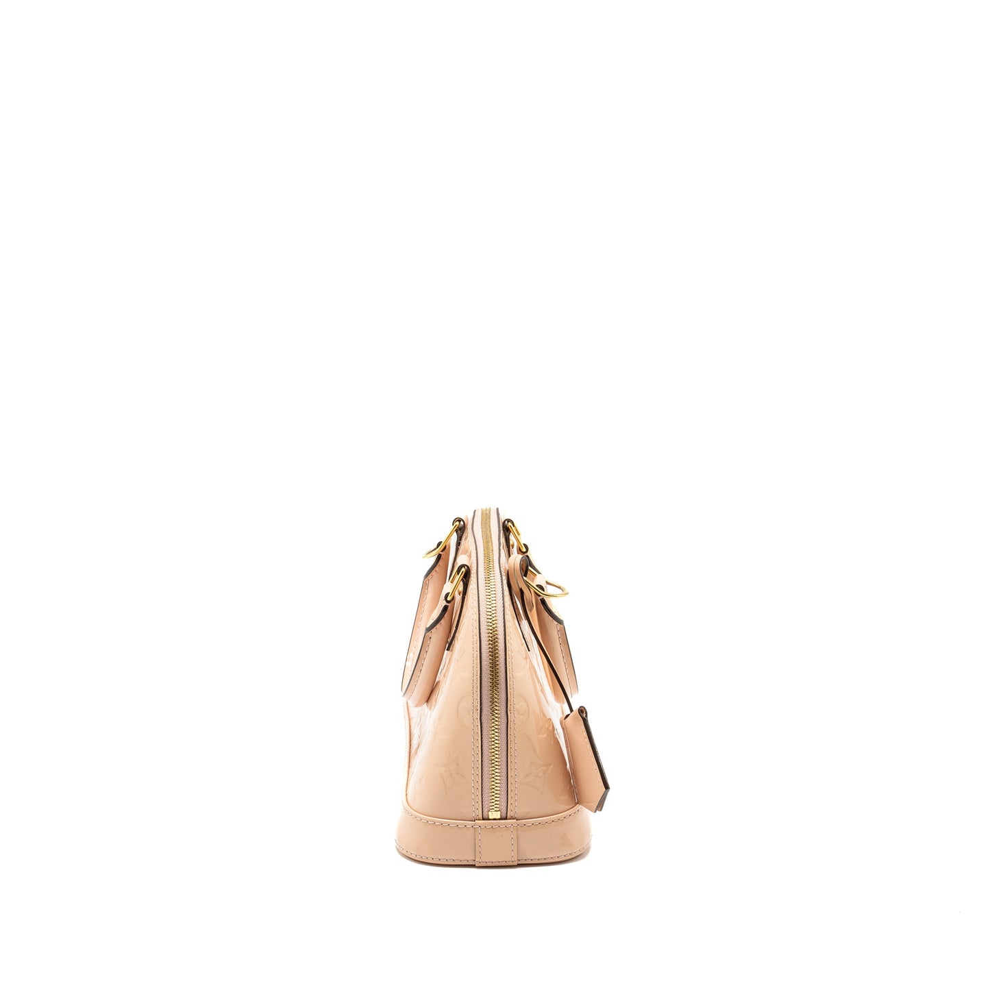 Louis Vuitton Alma patent light pink