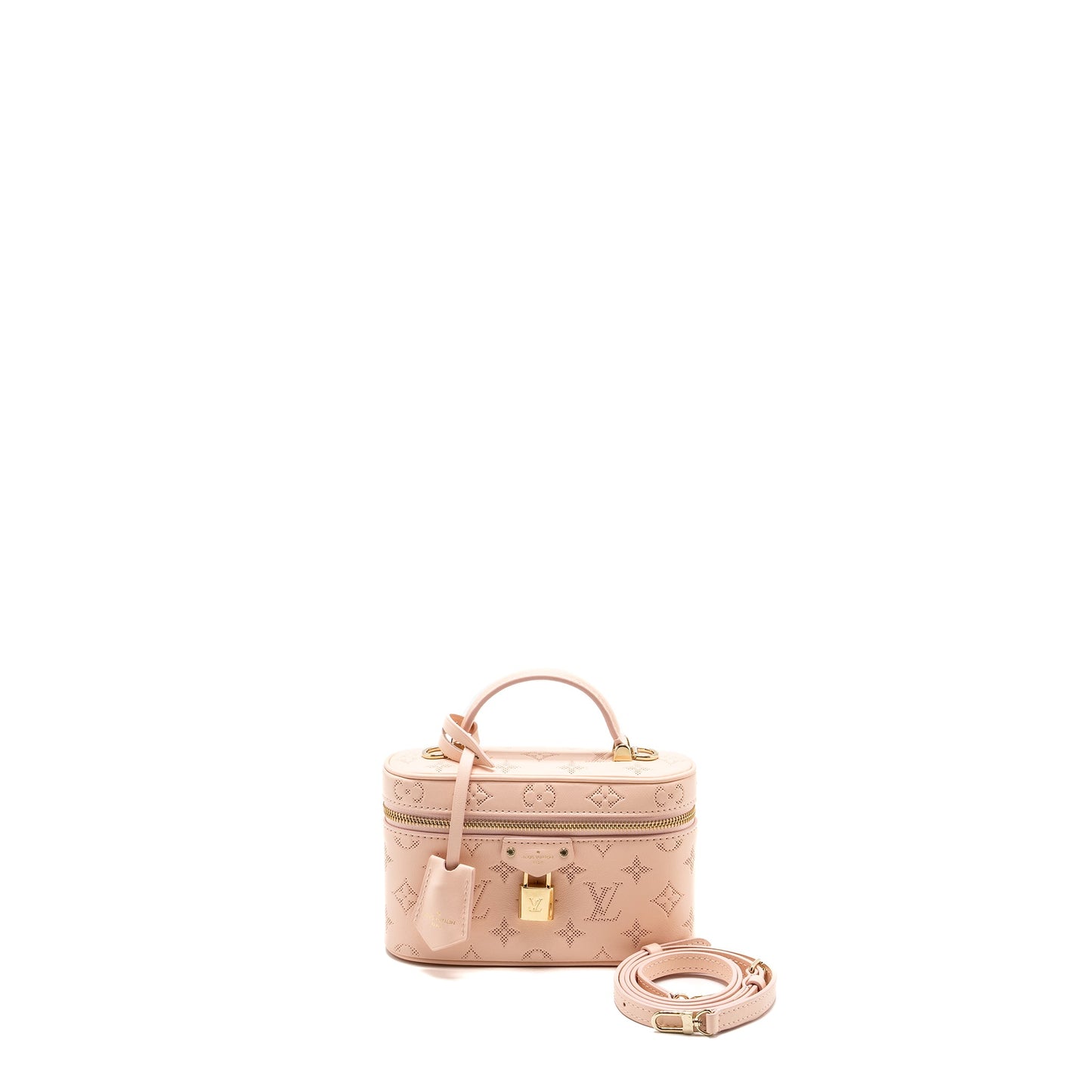 Louis Vuitton Vanity Pouch Calfskin Rose Jasmin Pink