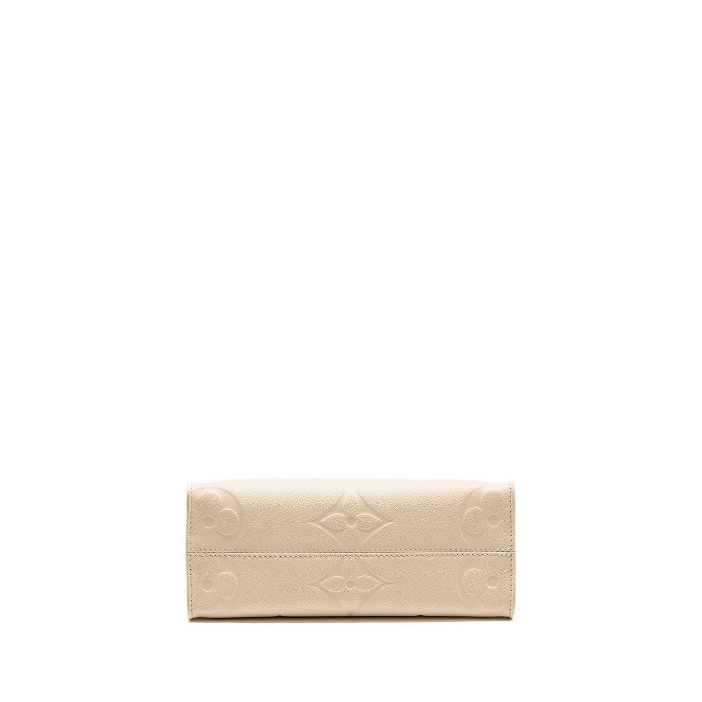 Louis Vuitton Onthego pm Monogram Empreinte Leather Creme