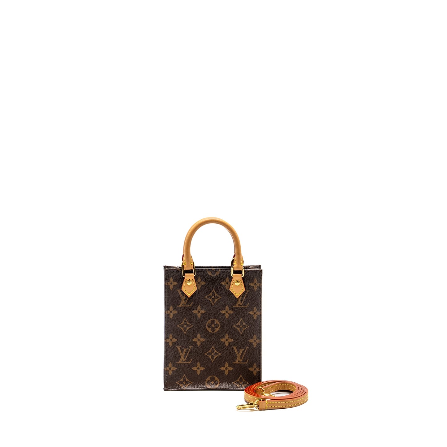 Louis Vuitton Petit Sac Plat Monogram Canvas