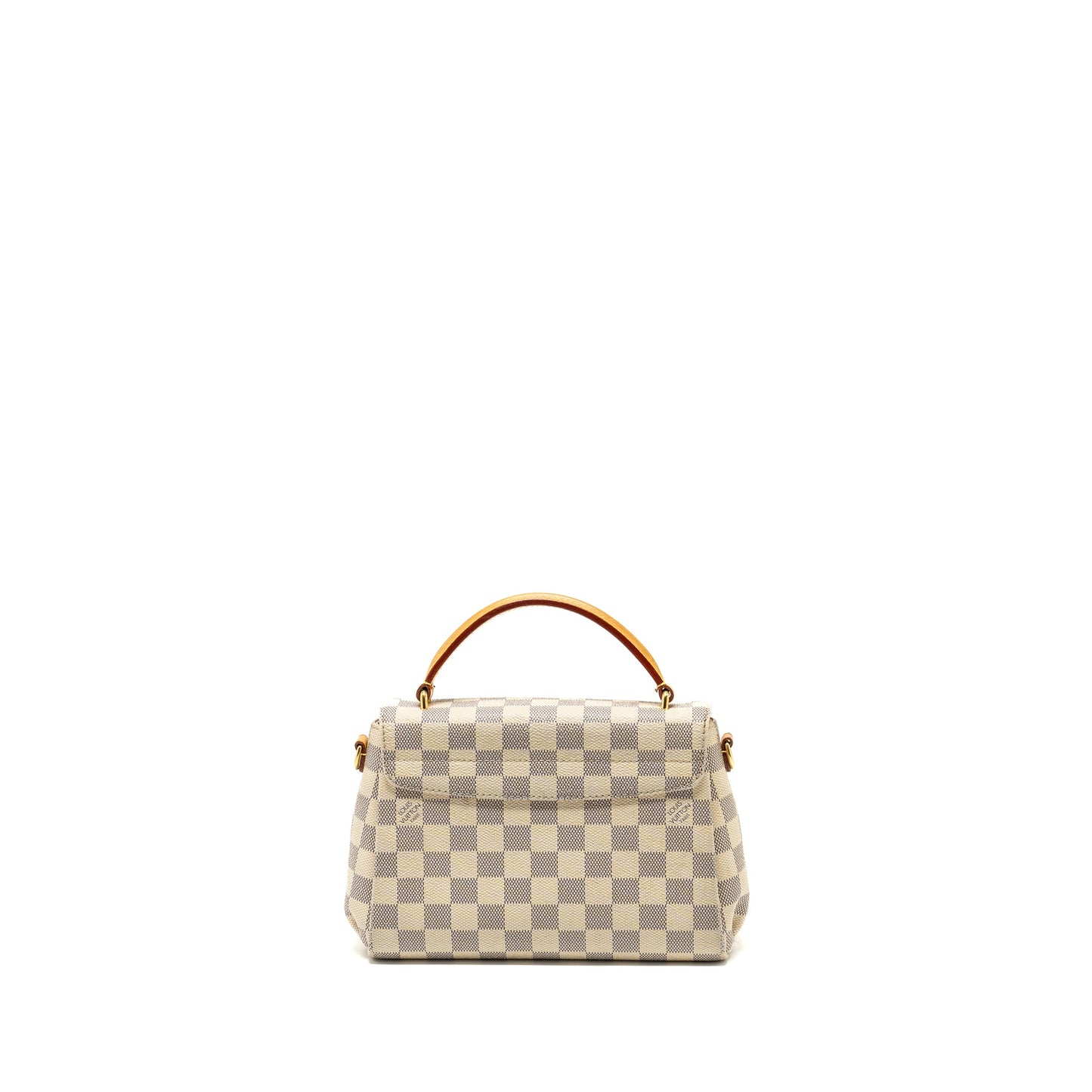 Louis Vuitton Croisette damier Azur canvas White