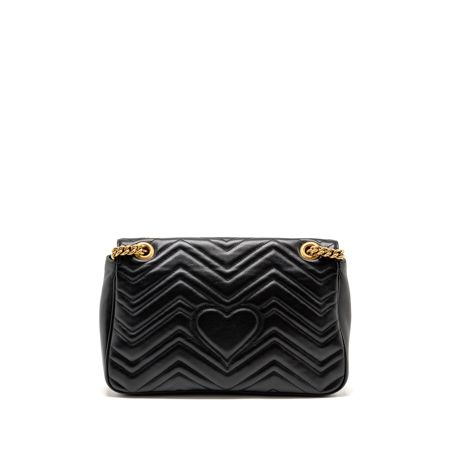 Gucci Medium Marmont Mini Purse Calfskin Black