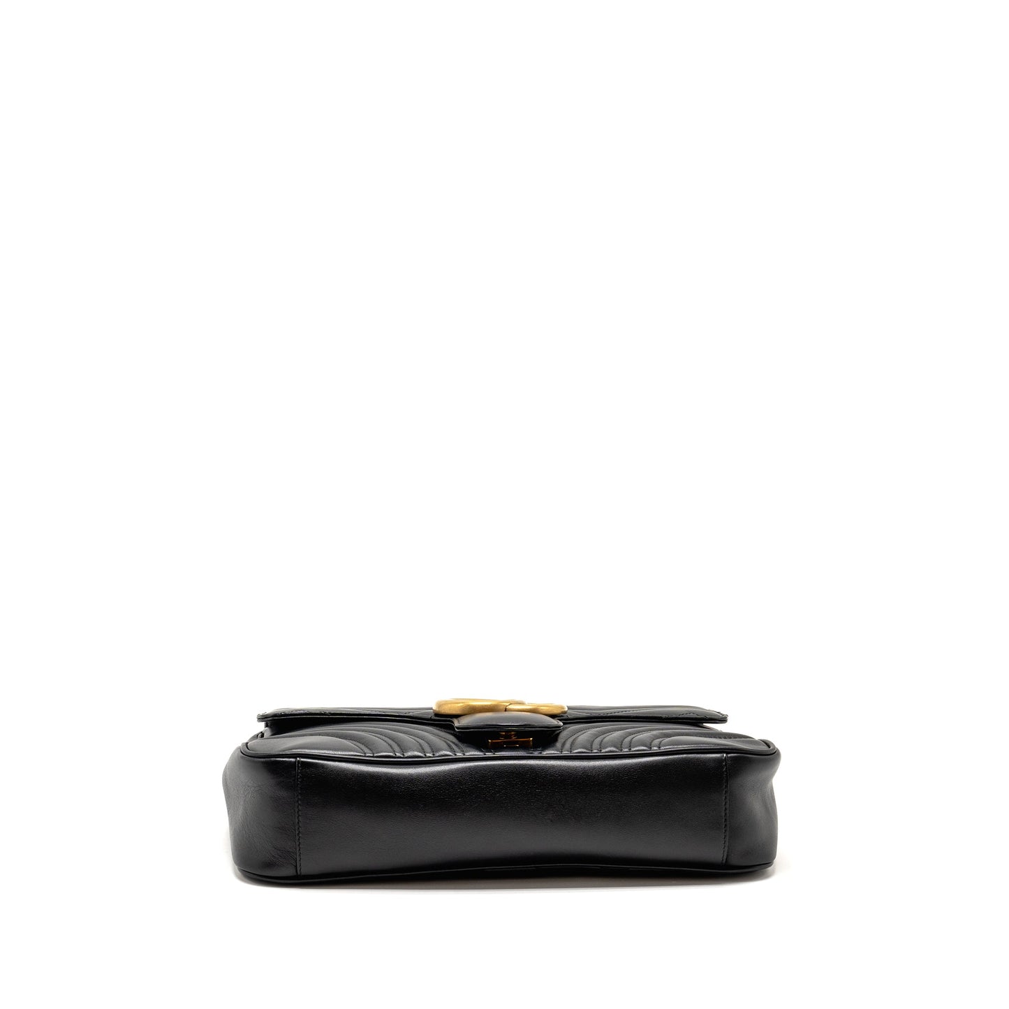 Gucci Medium Marmont Mini Purse Calfskin Black