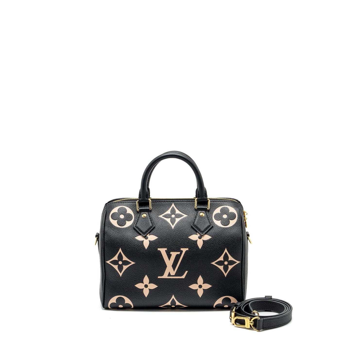 LOUIS VUTTION speedy bandouliere 25 bicolour monogram empreinte Black/multicolour
