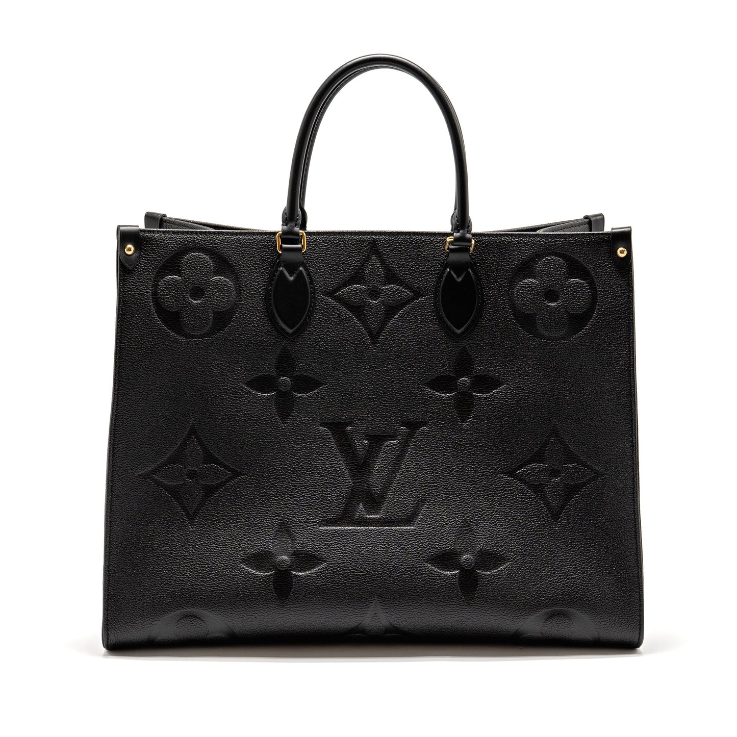 Louis Vuitton Onthego Monogram Empreinte Leather Black