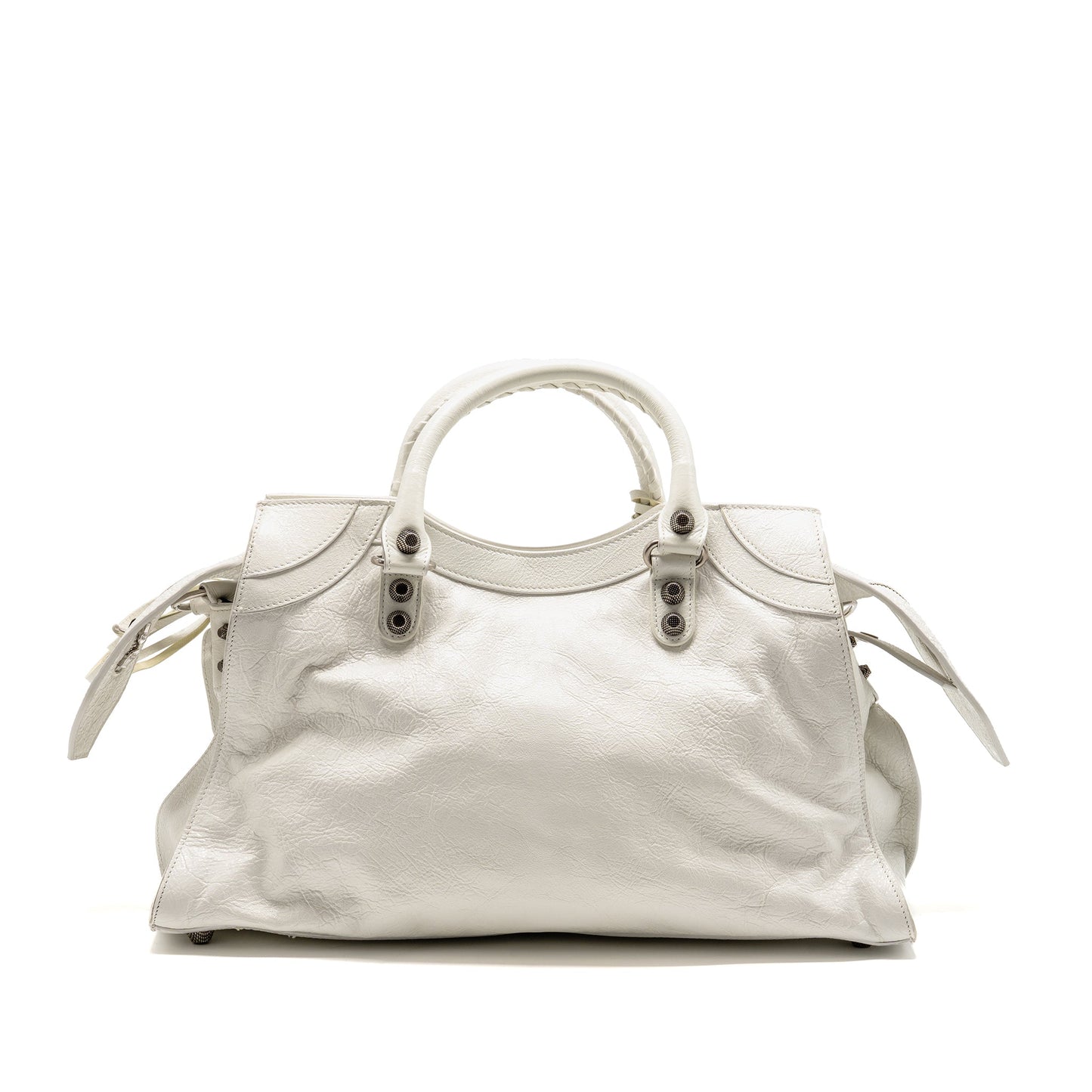 Balenciaga neo cajole city Mini Purse leather white