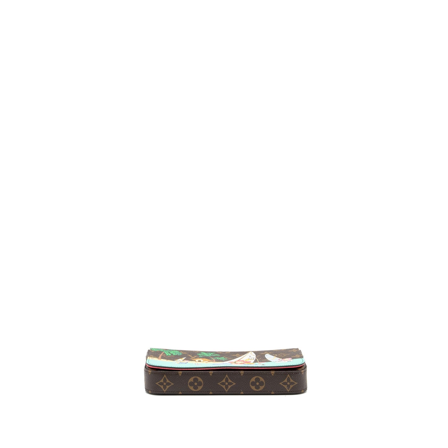 Louis Vuitton Felicie Christmas limited print monogram canvas multicolour
