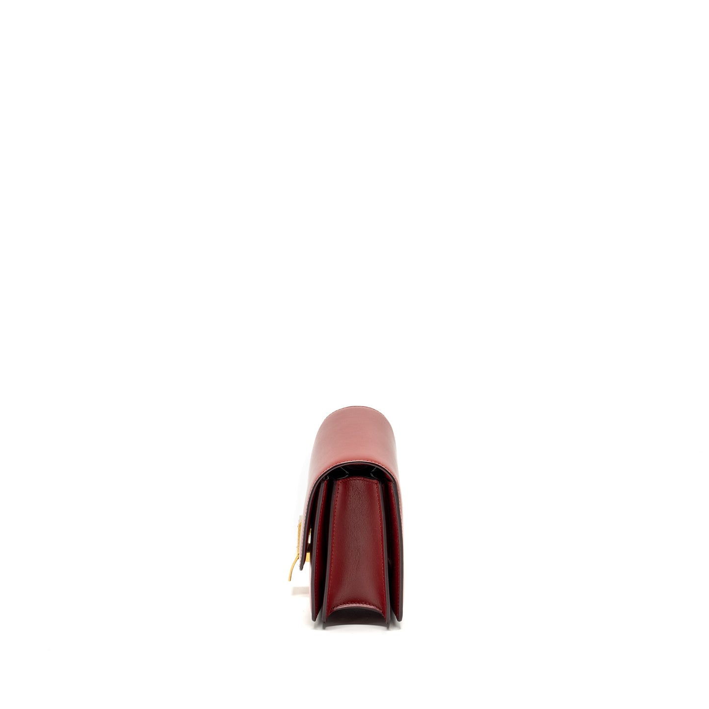 Celine Mini classic box Purse calfskin red