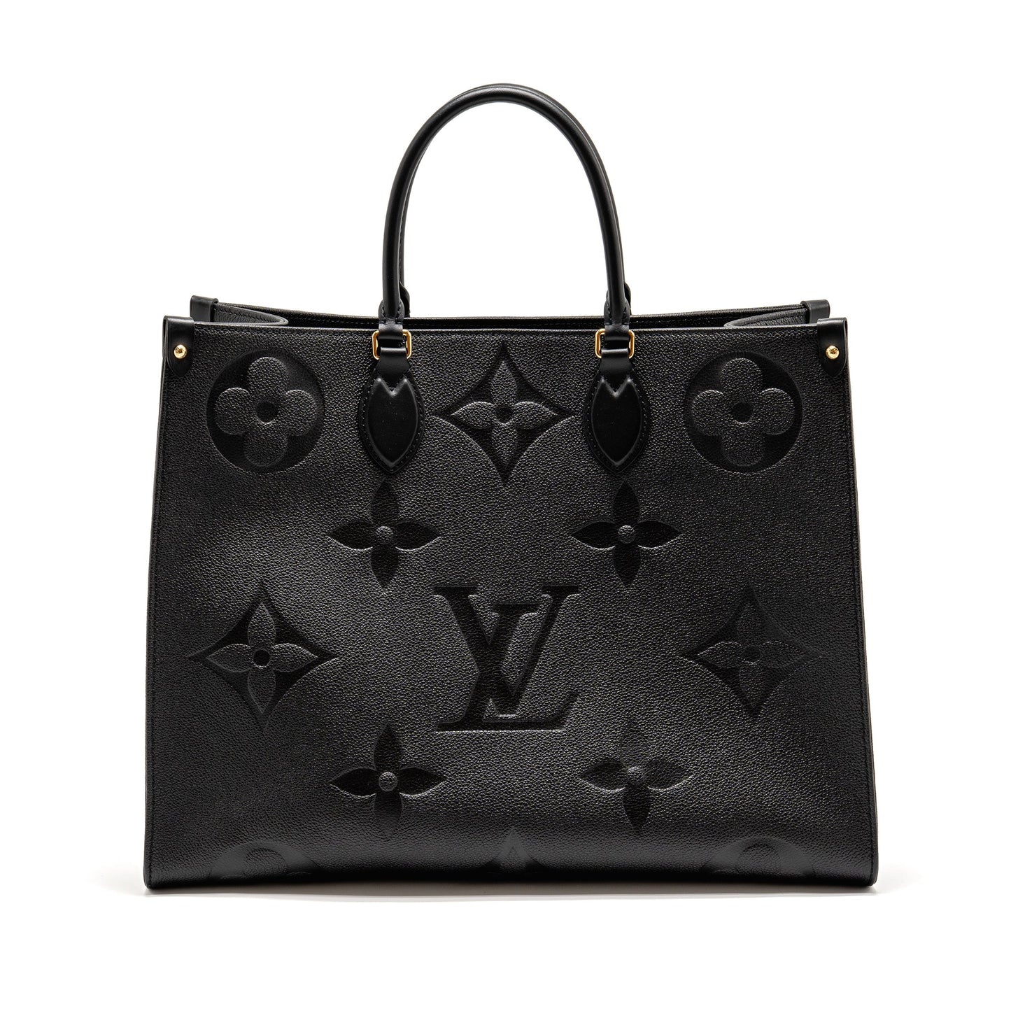 Louis Vuitton Onthego Monogram Empreinte Leather Black