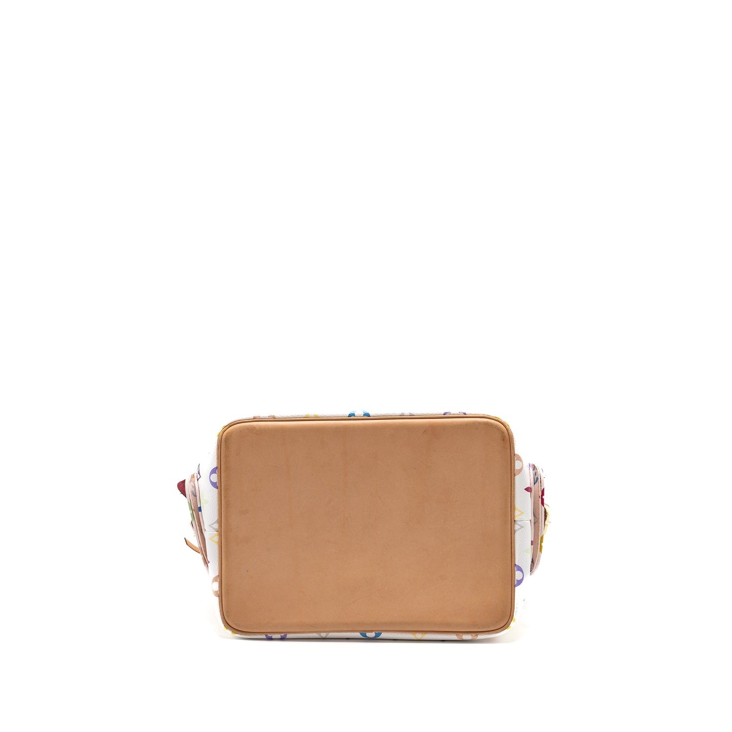 Louis Vuitton Vintage Petit Noe Mini Purse Multicolour Monogram Canvas White