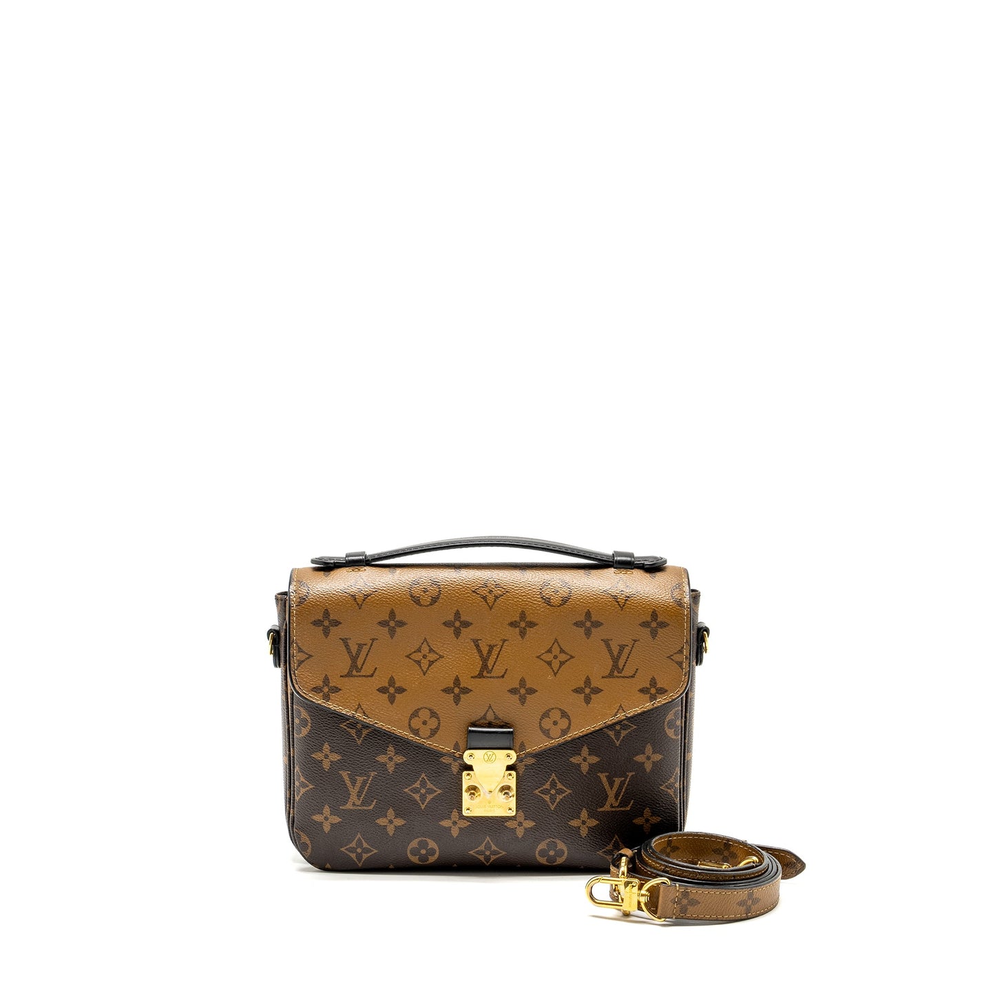 Louis Vuitton Pochette MÃ©tis Monogram Reverse Canvas