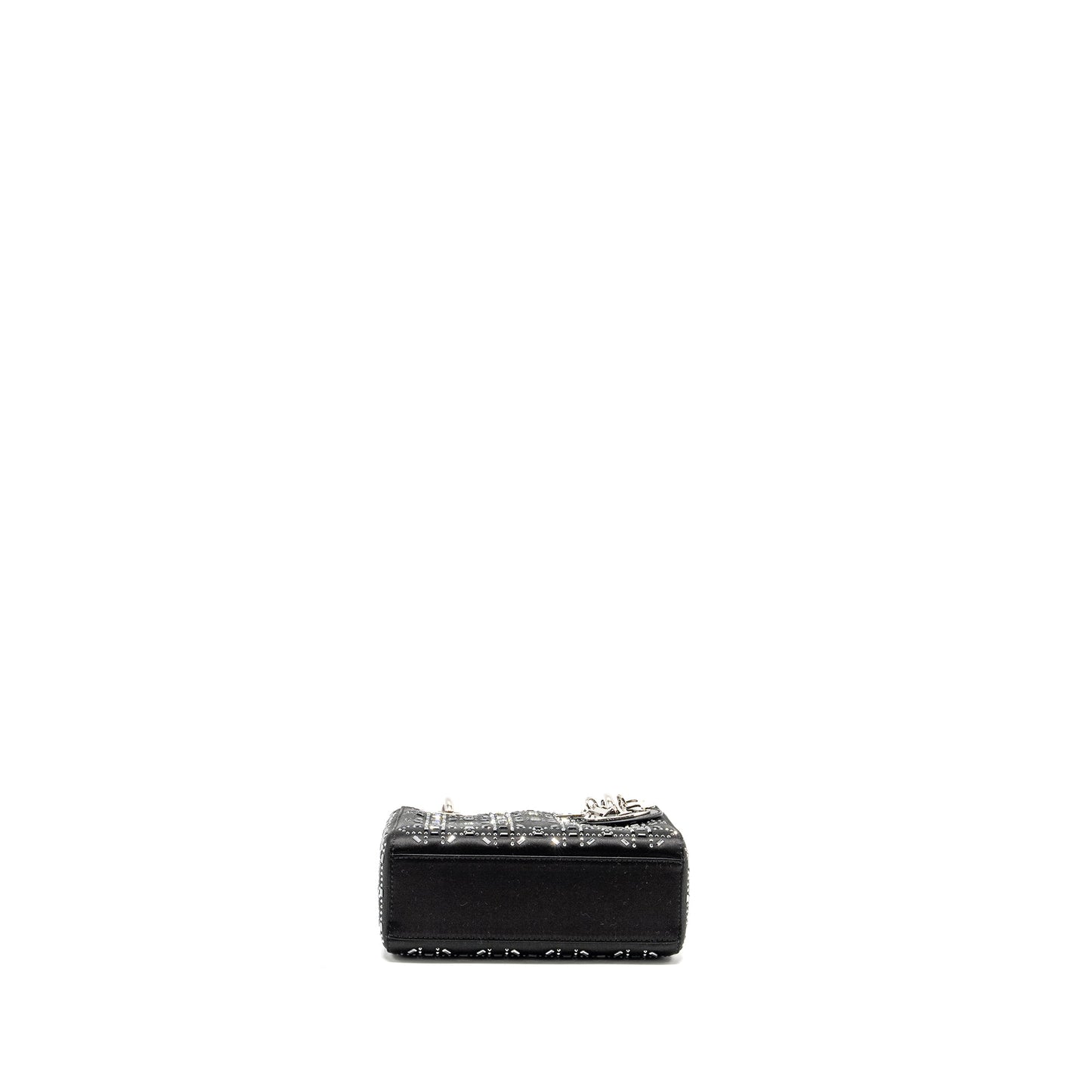 Dior Mini Lady Dior Stain Crystal Black