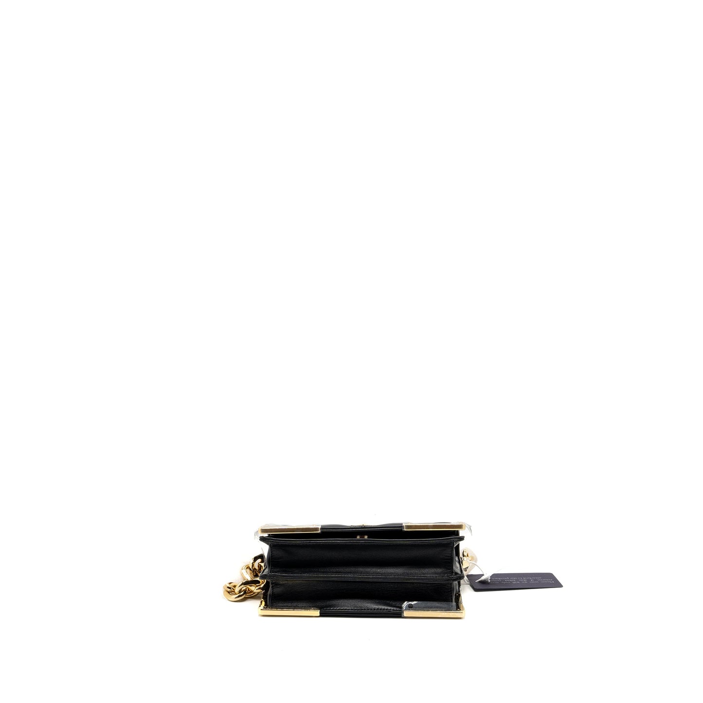 Prada Mini Purse Quilted Nappa Leather Black