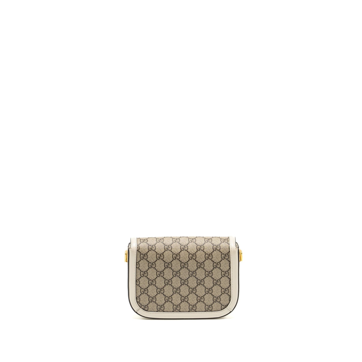 GUCCI Mini Hoursebit 1955 Purse Supreme Canvas/Leather