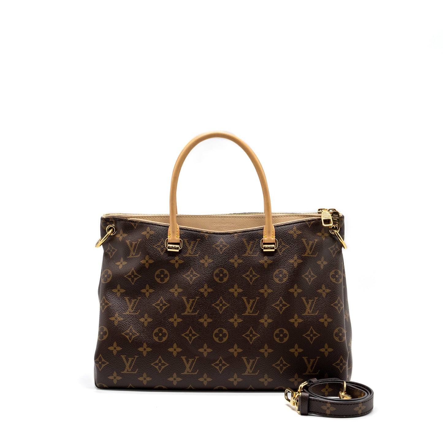 Louis Vuitton Pallas Dune tote Purse monogram canvas / beige