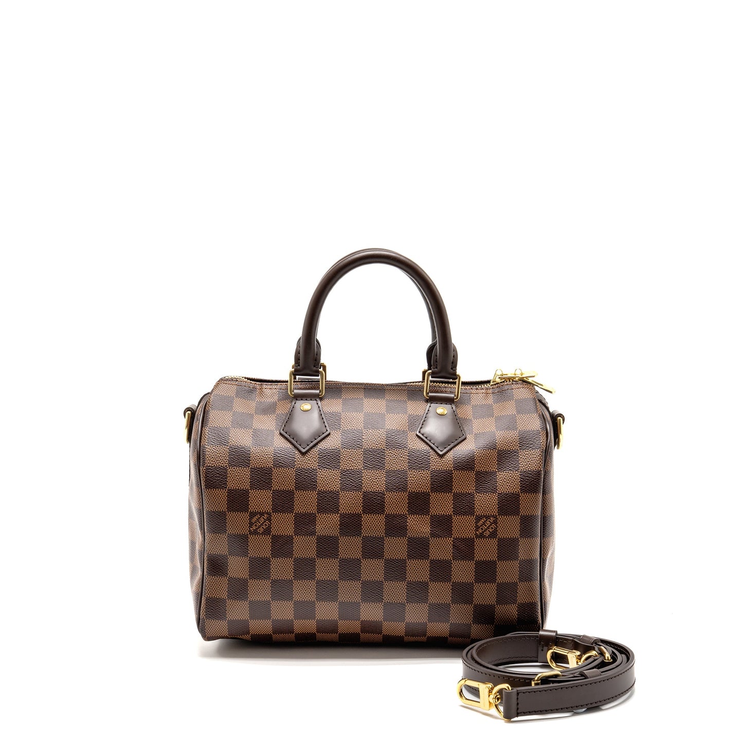 LOUIS VUITTON Speedy Bandouliere 25 Damier Ebene