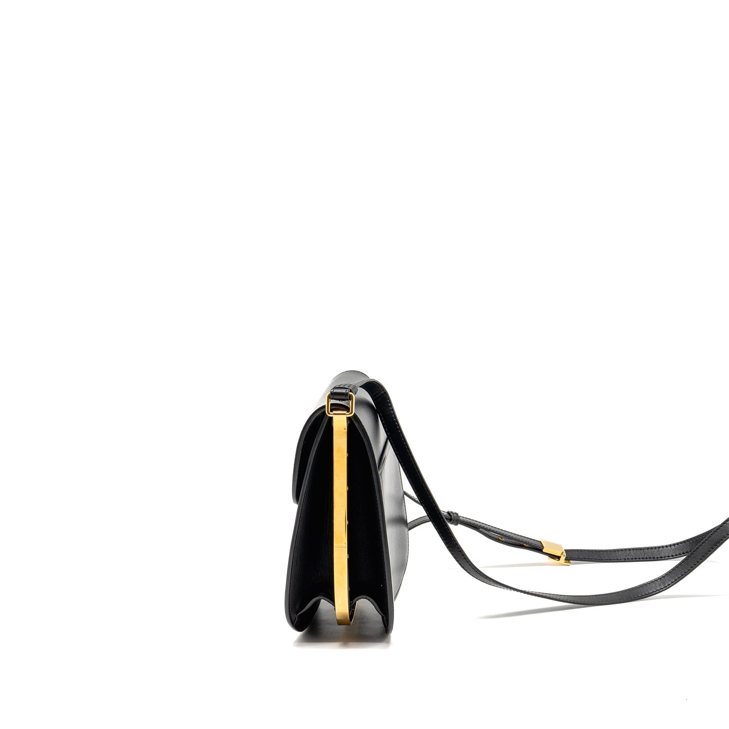 Meduim BOBBY Purse Calfskin Black