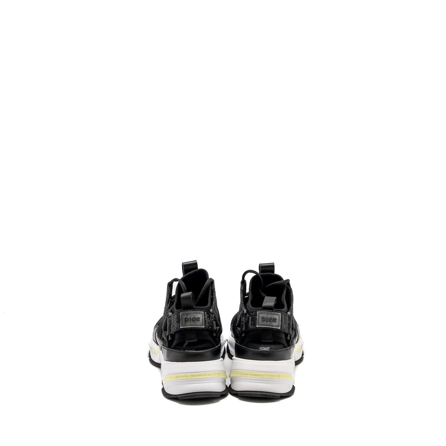 Dior Size 42 Sneaker Neoprene/Leather Black/White