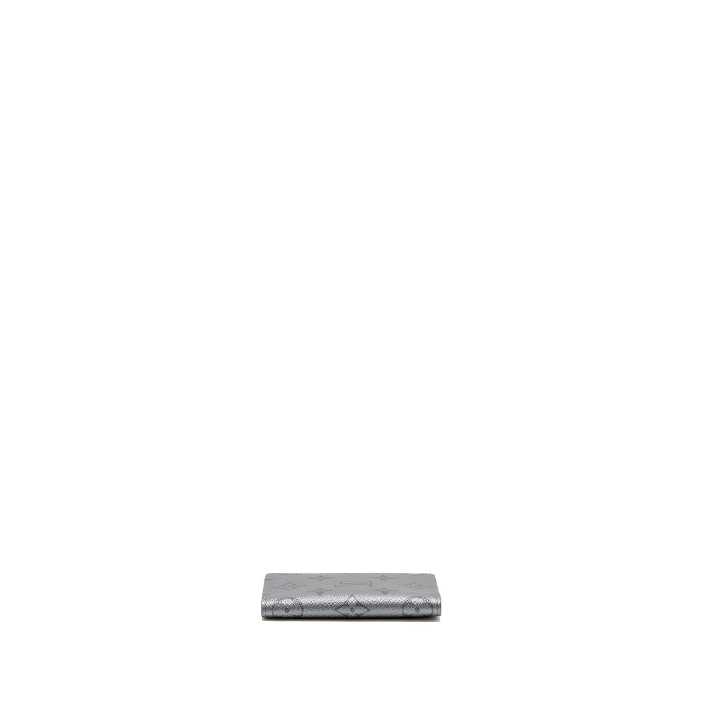 Louis Vuitton pocket organiser monogram Eclipse canvas silver