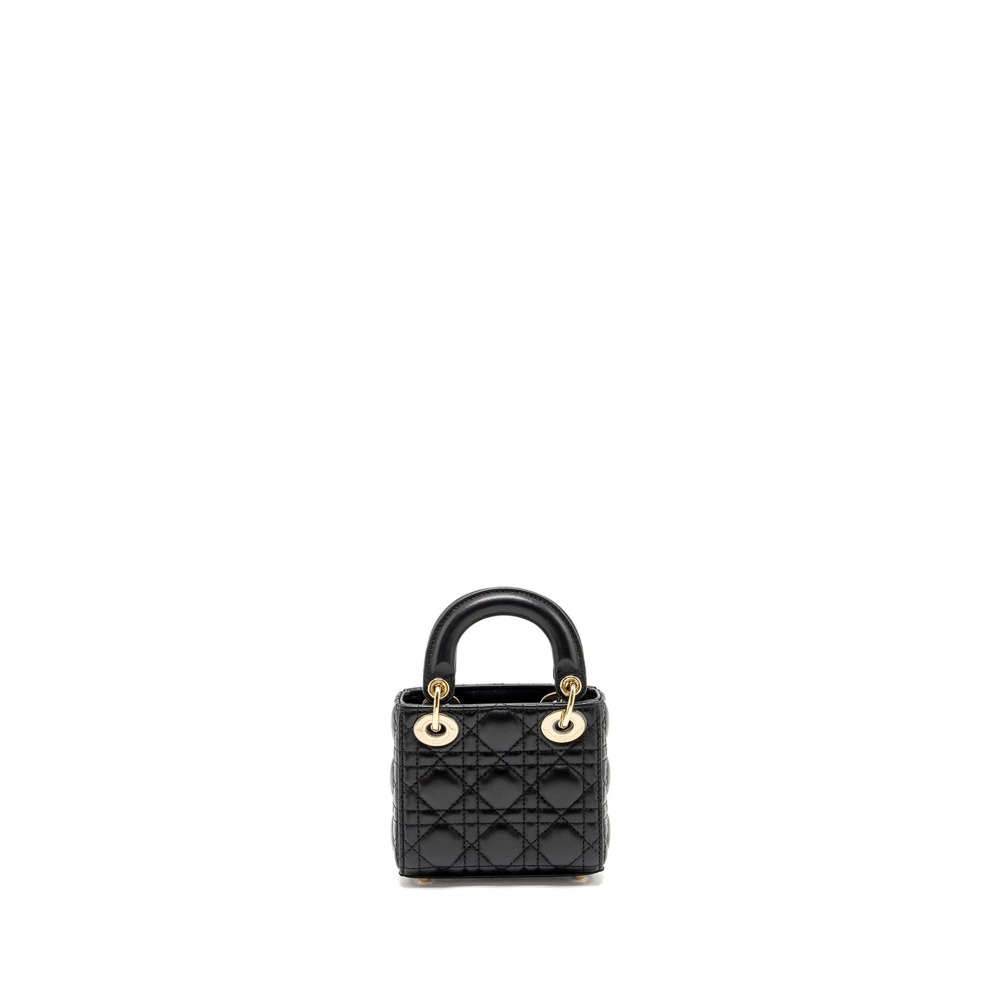 Dior Micro Lady Dior Lambskin Black