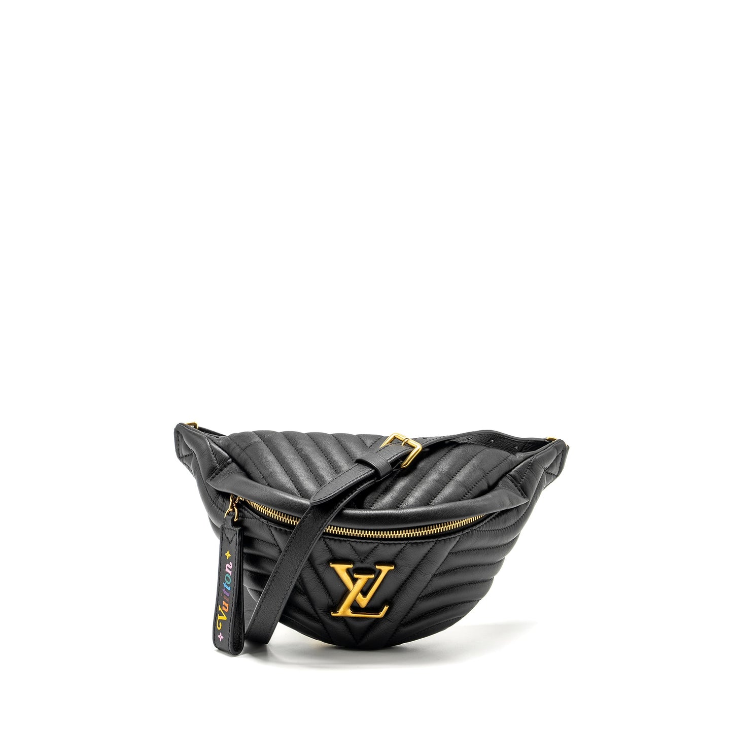 Louis Vuitton New Wave Bumbag Calfskin Black