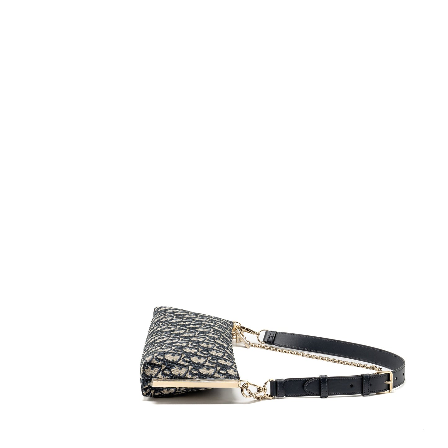 Dior Club Purse Blue Oblique Canvas