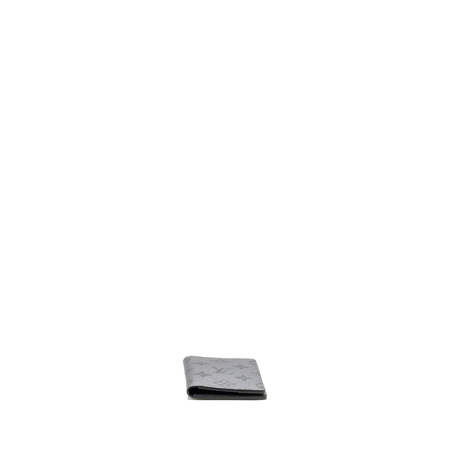 Louis Vuitton pocket organiser monogram Eclipse canvas silver