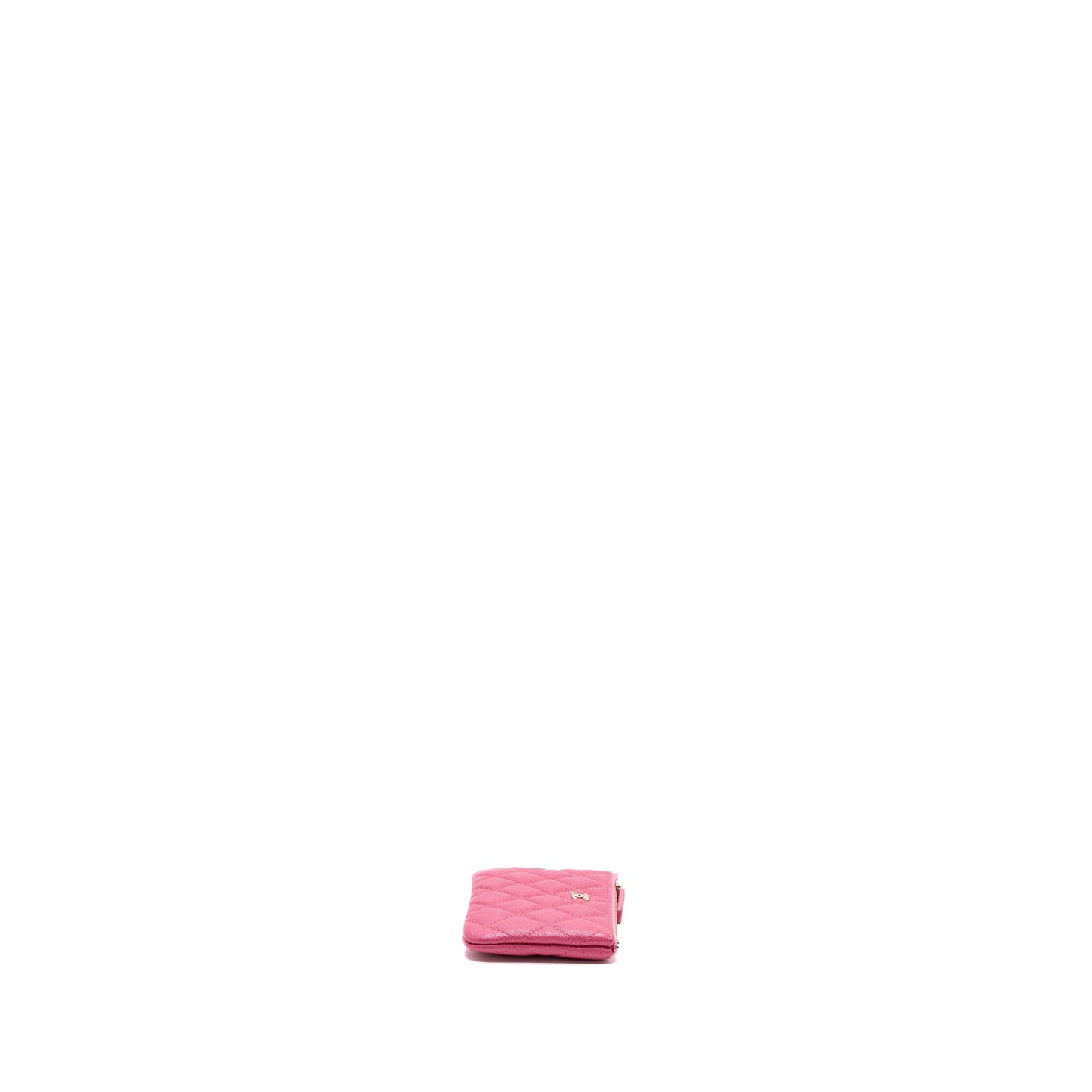 Chanel zippy pouch caviar pink LGHW
