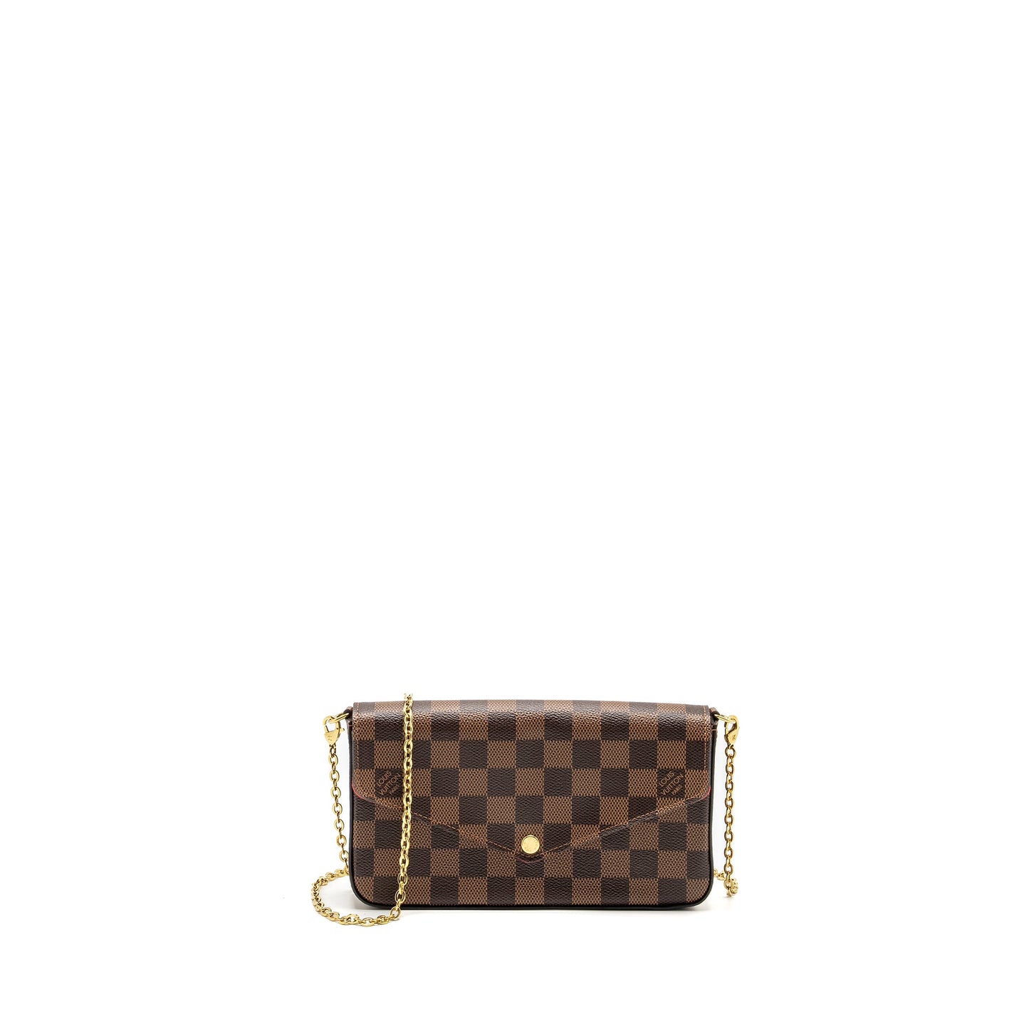 Louis Vuitton Felicie Pochette Damier Ebene CANVAS