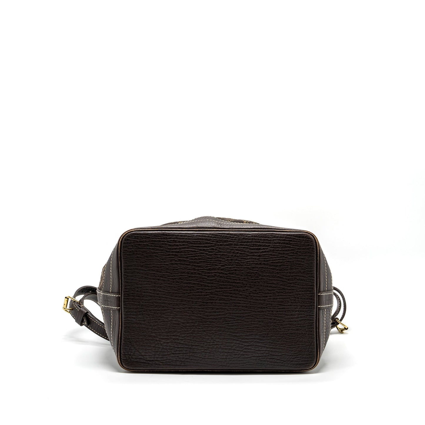 Louis Vuitton Lin Noe Purse Fabric/Leather EBENE