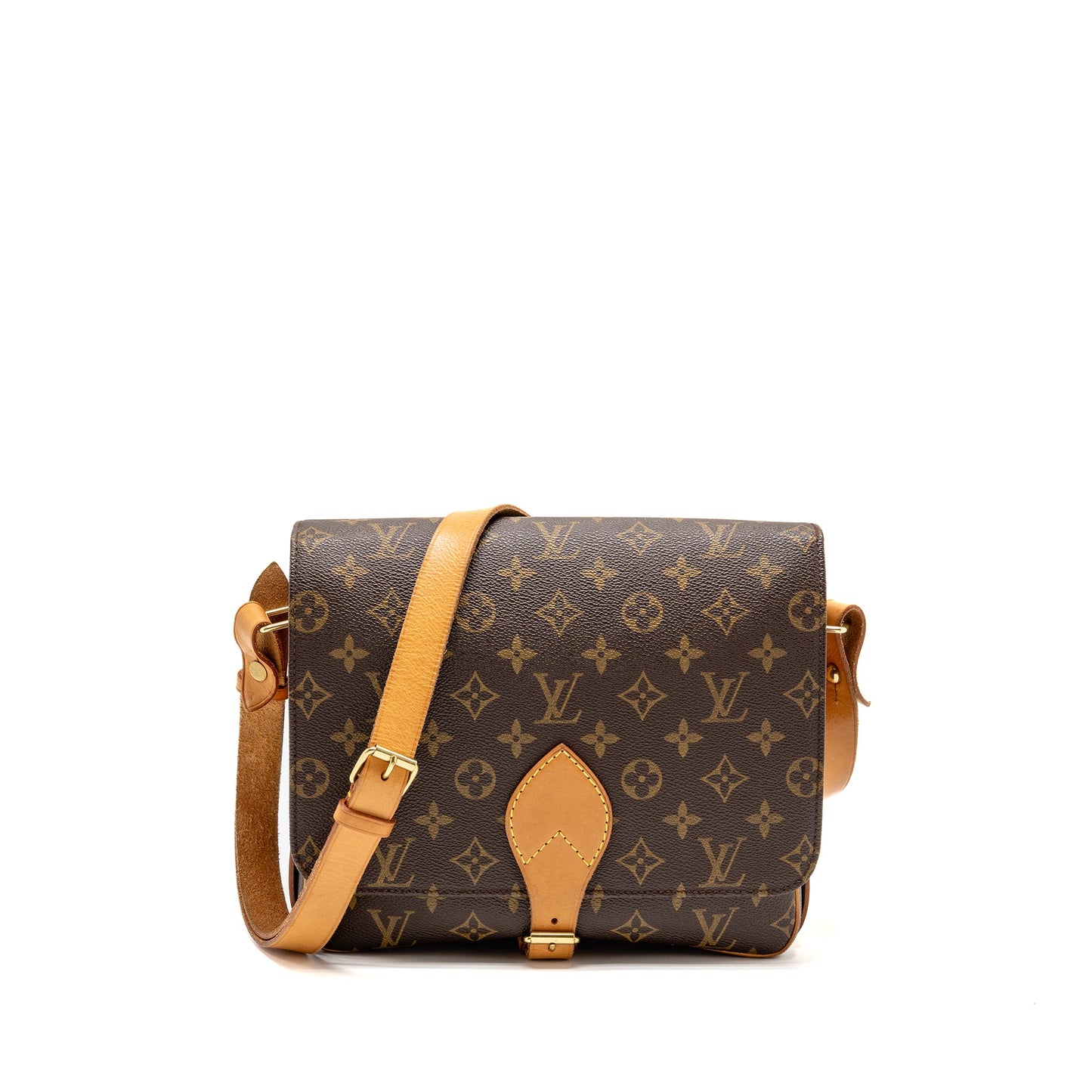 Louis Vuitton Vintage Messenger Crossbody Purse Monogram Canvas