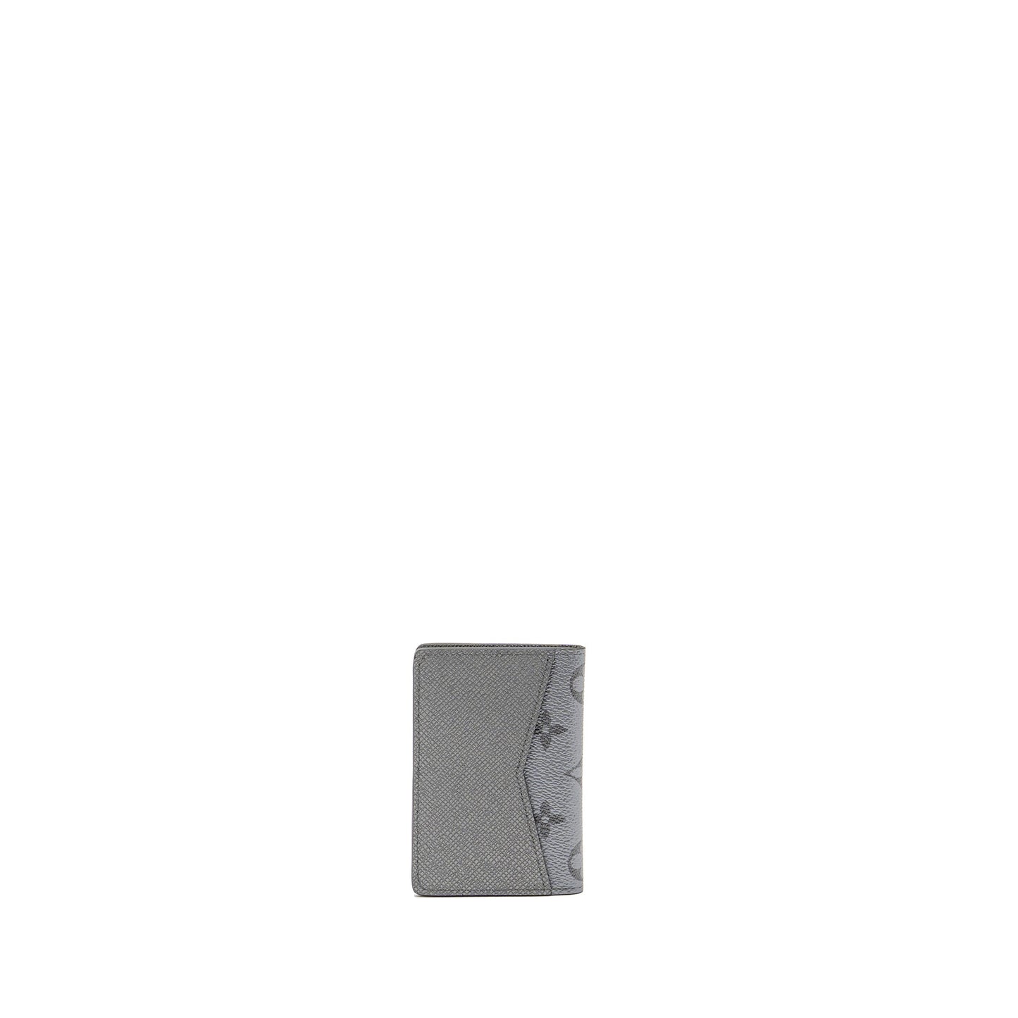 Louis Vuitton pocket organiser monogram Eclipse canvas silver