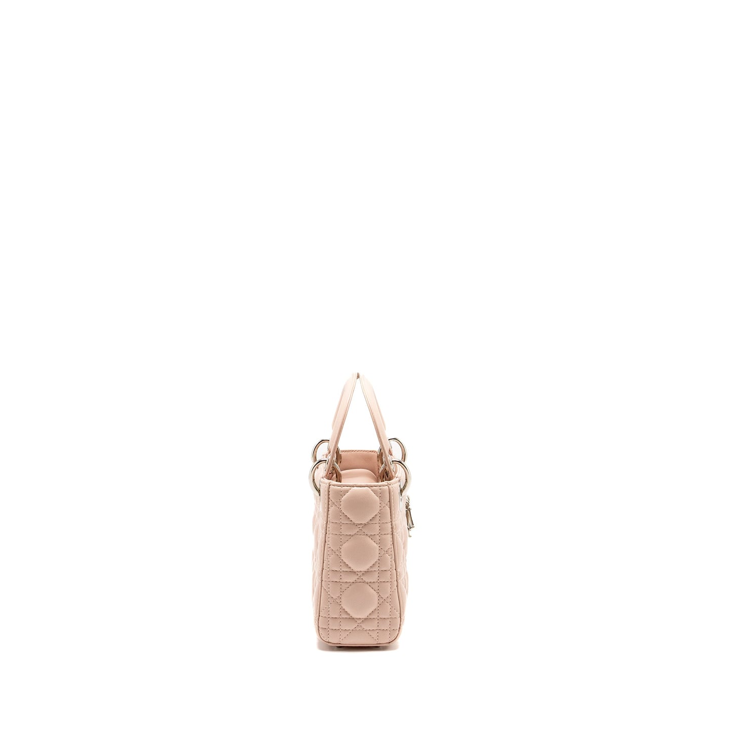 Dior Mini Lady Dior Crystal Strap Limited Edition Lambskin Light Pink