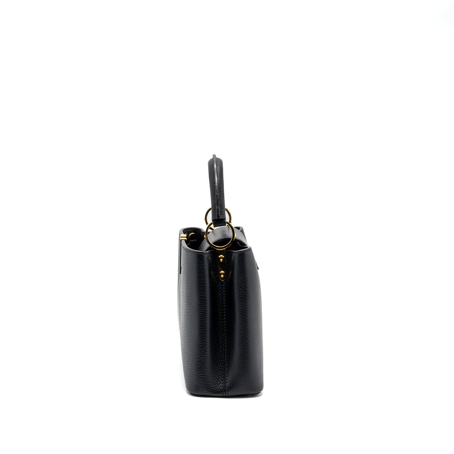 Louis Vuitton capucines Taurillon black / pink