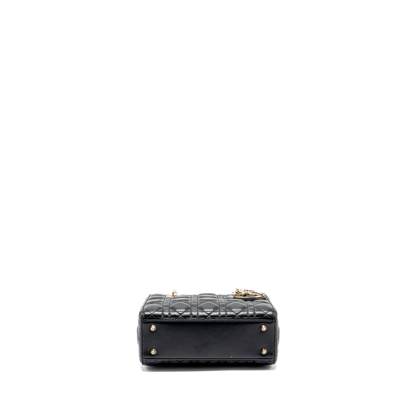 Small My Lady Dior Purse Lambskin Black