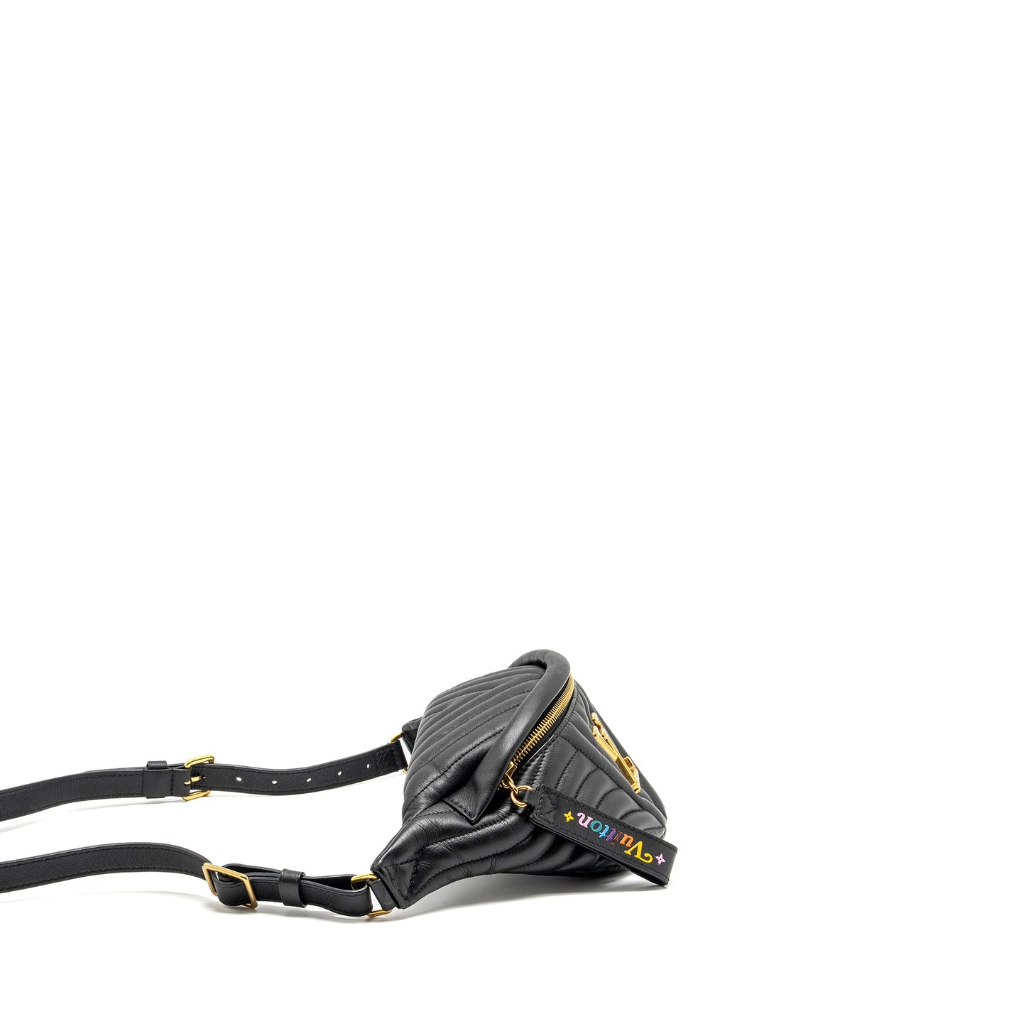 Louis Vuitton New Wave Bumbag Calfskin Black