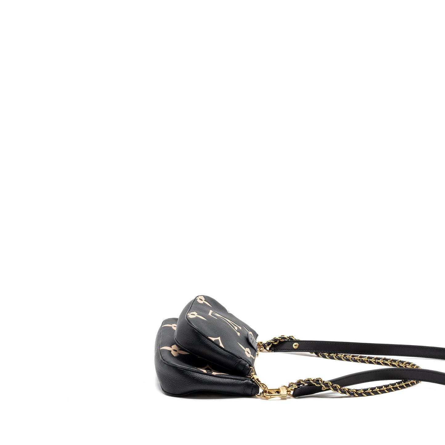 Louis Vuitton Multi Pochette Monogram Empreinte Black