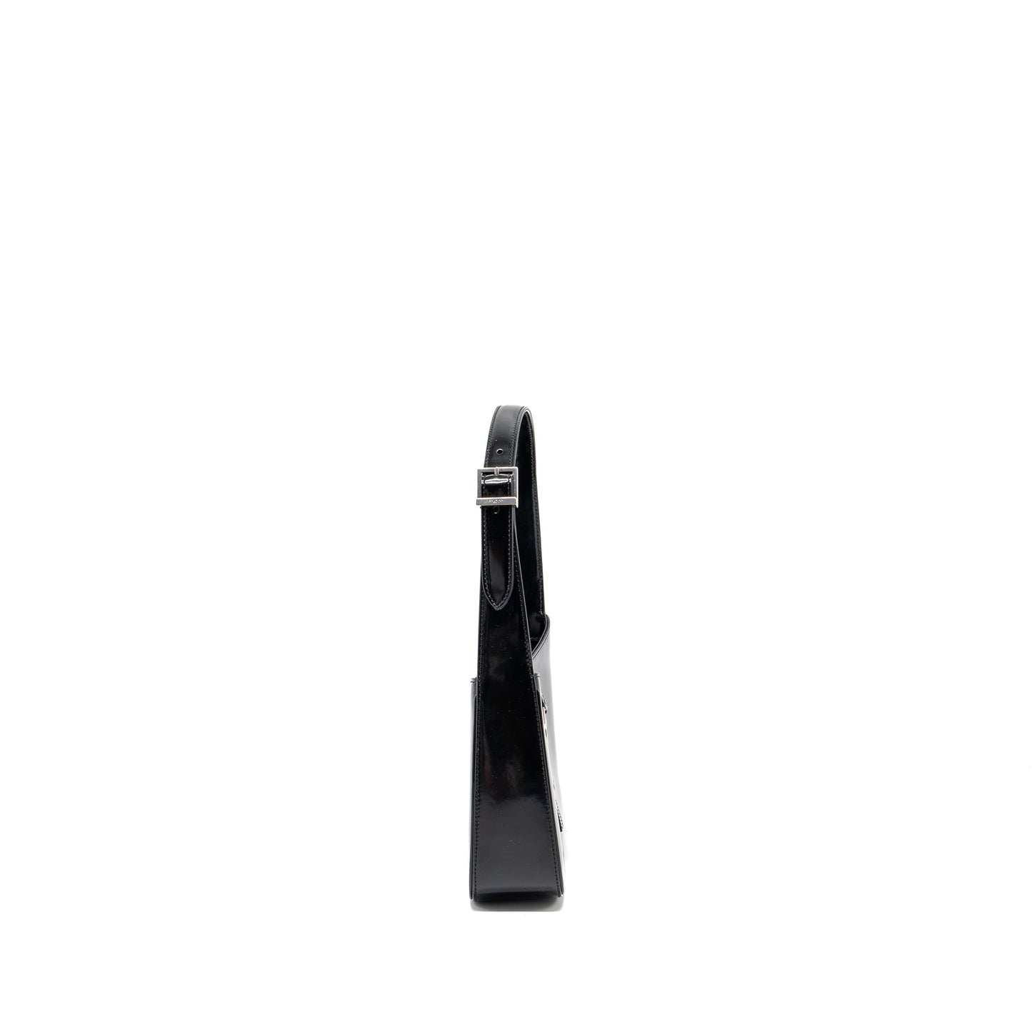 Saint Laurent Le 5 A 7 shiny calfskin black