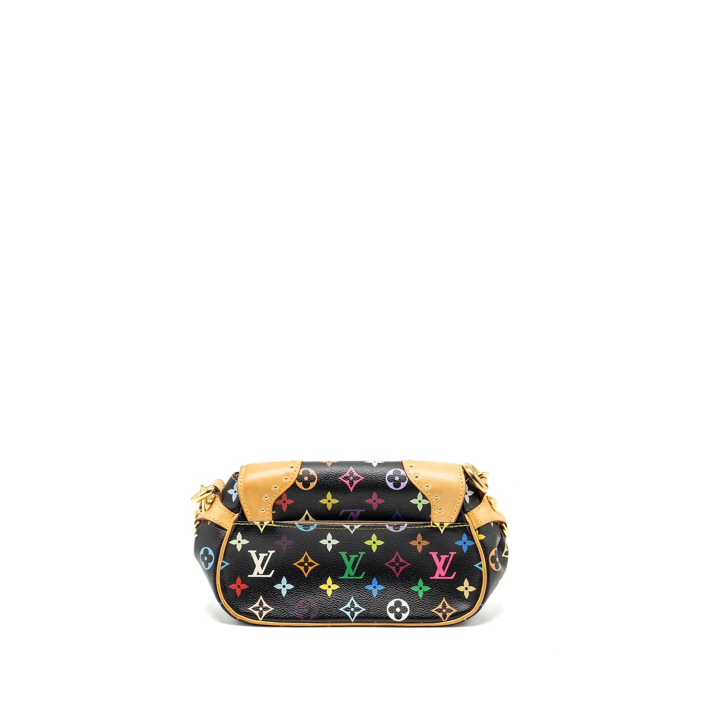 Louis Vuitton Vintage Mini Purse Black/Multicolour Monogram Canvas