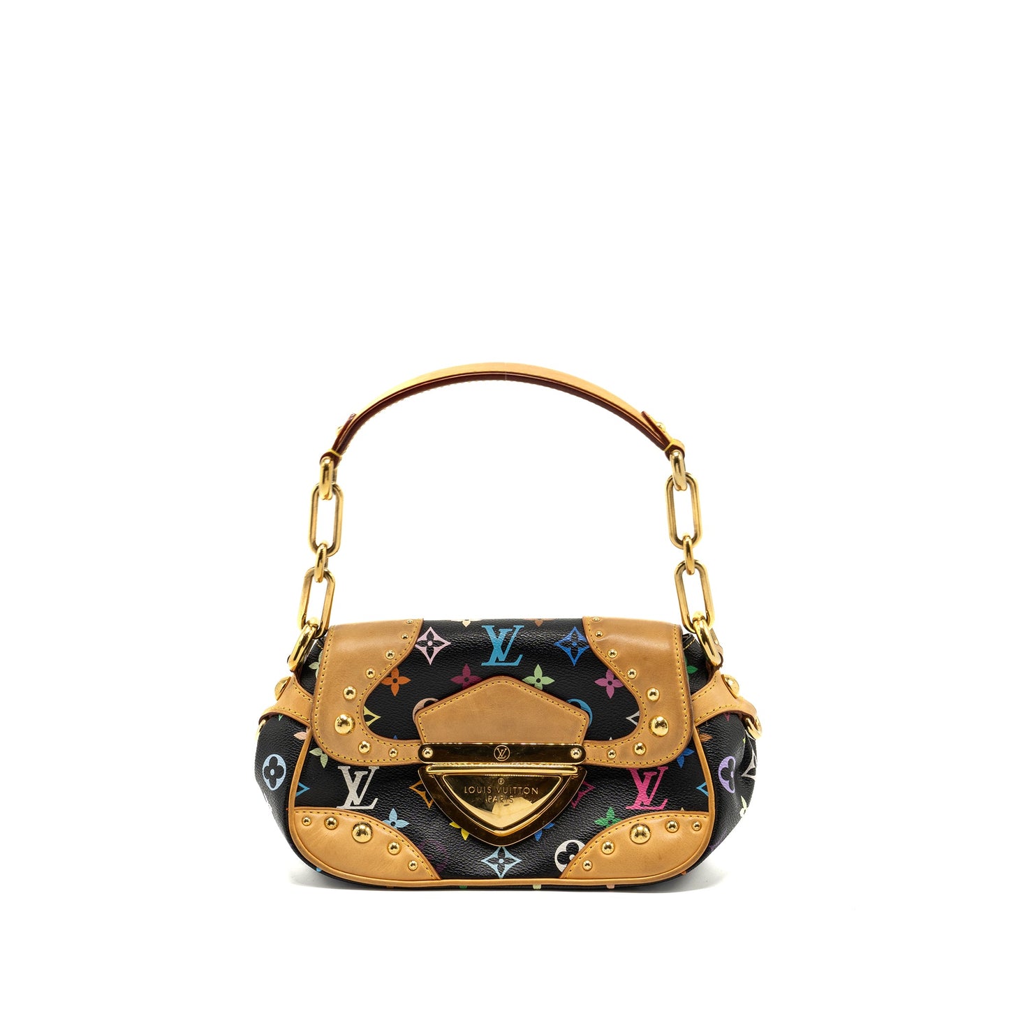 Louis Vuitton Vintage Mini Purse Black/Multicolour Monogram Canvas