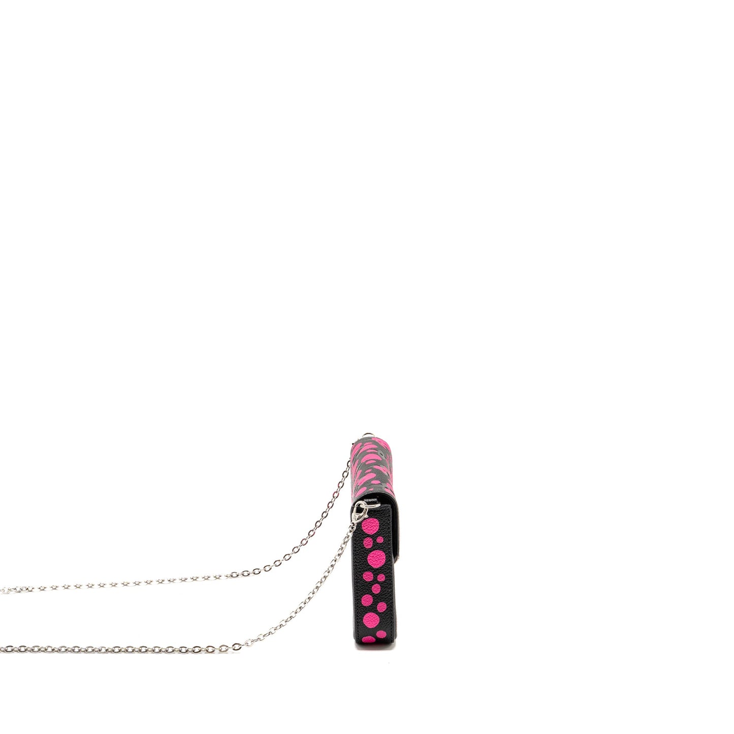Louis Vuitton Yayoi Kusama Felicie Pochette Monogram Empreinte Leather Black/Pink