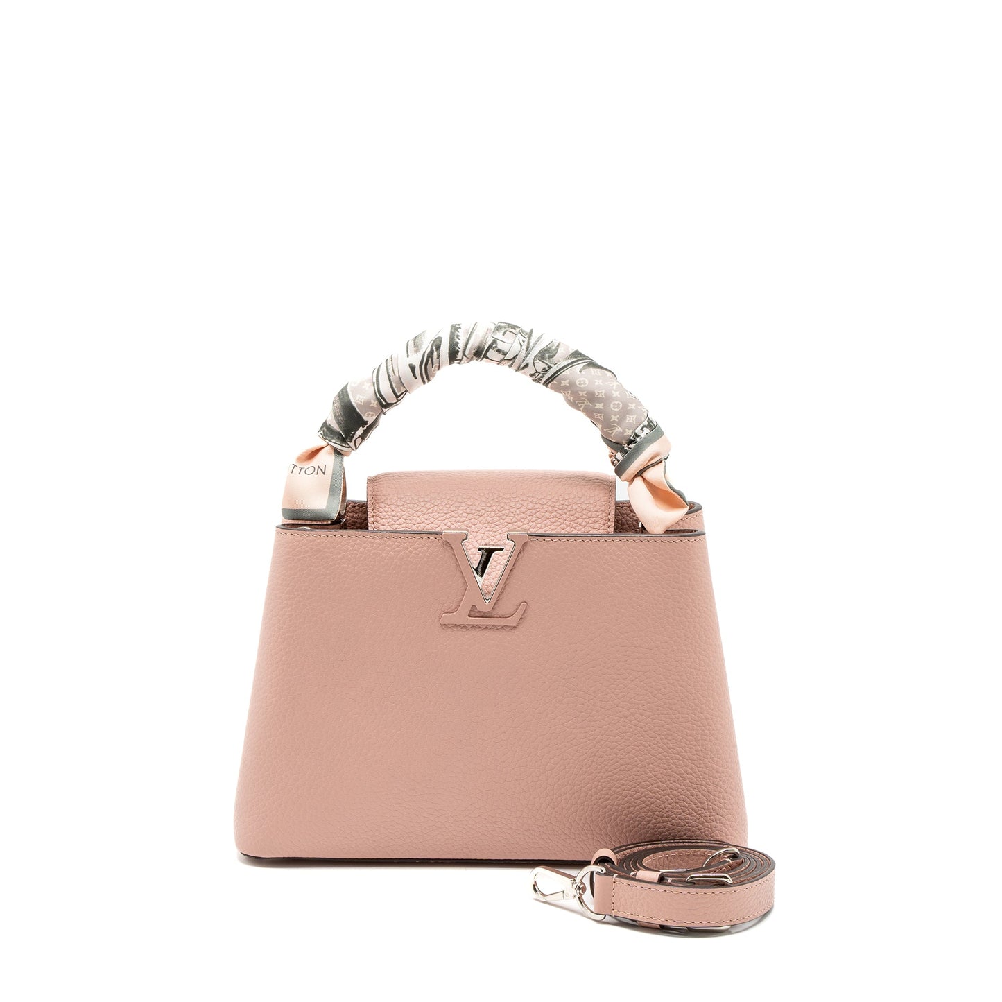 Louis Vuitton Capucines Taurillon Calfskin Light Pink